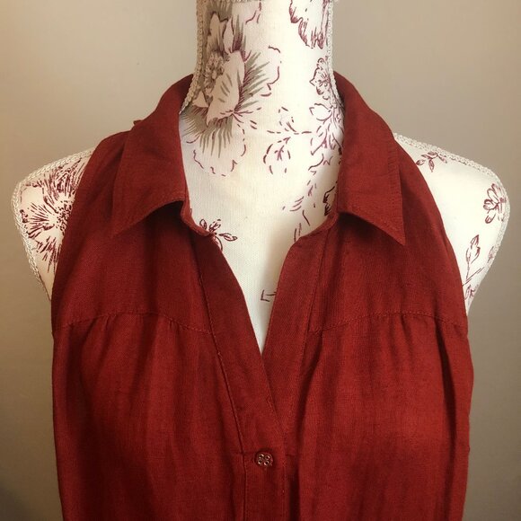 🍂 Sundance Rust-Red Maxi Dress – Size XL 🍂 - Picture 5 of 16